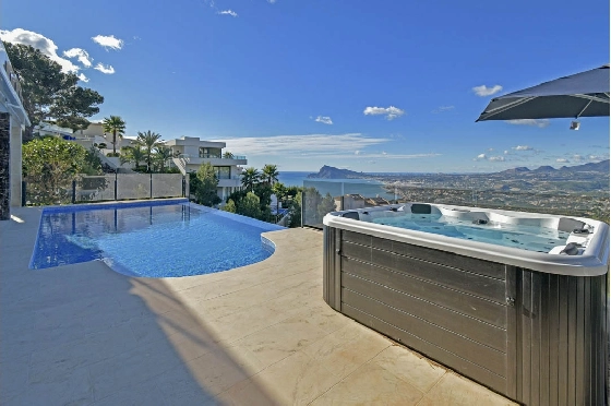 Villa in Altea(Altea Hills) zu verkaufen, Wohnfläche 351 m², Klimaanlage, Grundstück 848 m², 4 Schlafzimmer, 4 Badezimmer, ref.: BP-7013ALT-40