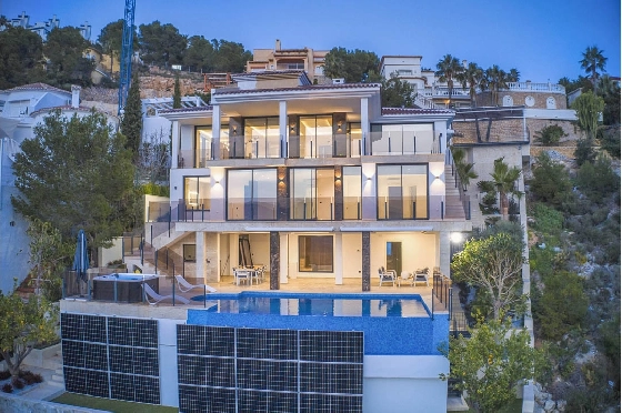 Villa in Altea(Altea Hills) zu verkaufen, Wohnfläche 351 m², Klimaanlage, Grundstück 848 m², 4 Schlafzimmer, 4 Badezimmer, ref.: BP-7013ALT-44