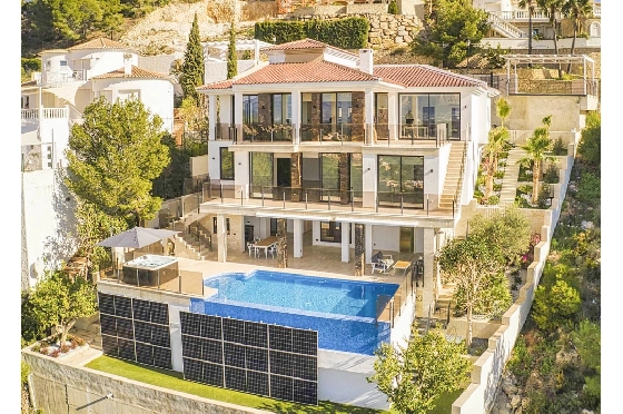 Villa in Altea(Altea Hills) zu verkaufen, Wohnfläche 351 m², Klimaanlage, Grundstück 848 m², 4 Schlafzimmer, 4 Badezimmer, ref.: BP-7013ALT-50