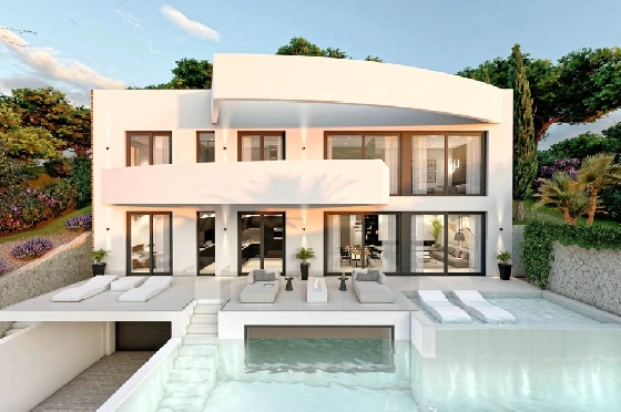 Villa in Altea(Altea La Vella) zu verkaufen, Wohnfläche 540 m², Klimaanlage, Grundstück 1308 m², 4 Schlafzimmer, 4 Badezimmer, ref.: BP-7014ALT-1