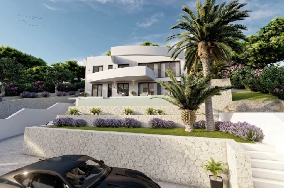 Villa in Altea(Altea La Vella) zu verkaufen, Wohnfläche 540 m², Klimaanlage, Grundstück 1308 m², 4 Schlafzimmer, 4 Badezimmer, ref.: BP-7014ALT-2