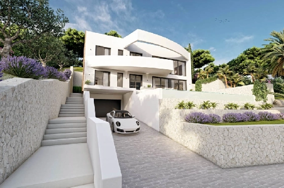 Villa in Altea(Altea La Vella) zu verkaufen, Wohnfläche 540 m², Klimaanlage, Grundstück 1308 m², 4 Schlafzimmer, 4 Badezimmer, ref.: BP-7014ALT-4