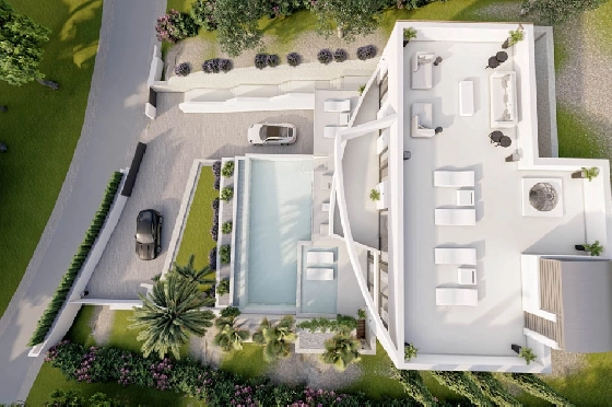 Villa in Altea(Altea La Vella) zu verkaufen, Wohnfläche 540 m², Klimaanlage, Grundstück 1308 m², 4 Schlafzimmer, 4 Badezimmer, ref.: BP-7014ALT-5