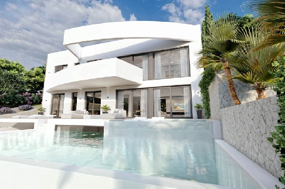 Villa in Altea(Altea La Vella) zu verkaufen, Wohnfläche 540 m², Klimaanlage, Grundstück 1308 m², 4 Schlafzimmer, 4 Badezimmer, ref.: BP-7014ALT-8