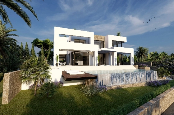 Villa in Benissa(Benissa Costa) zu verkaufen, Wohnfläche 574 m², Klimaanlage, Grundstück 1372 m², 4 Schlafzimmer, 4 Badezimmer, ref.: BP-7015BEN-11