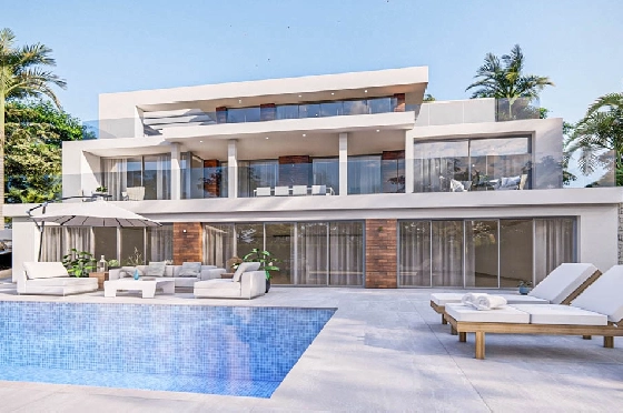 Villa in Altea(Altea Hills) zu verkaufen, Wohnfläche 395 m², Klimaanlage, Grundstück 1000 m², 4 Schlafzimmer, 4 Badezimmer, ref.: BP-7021ALT-26