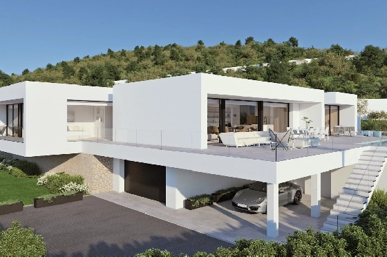 Villa in Cumbre del Sol(Residencial Plus Jazmines) zu verkaufen, Wohnfläche 313 m², Grundstück 1338 m², 3 Schlafzimmer, 5 Badezimmer, Pool, ref.: VA-AJ064-1