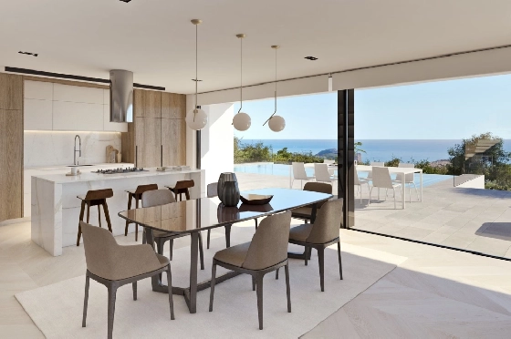 Villa in Cumbre del Sol(Residencial Plus Jazmines) zu verkaufen, Wohnfläche 313 m², Grundstück 1338 m², 3 Schlafzimmer, 5 Badezimmer, Pool, ref.: VA-AJ064-6