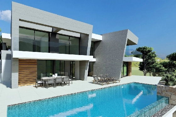 Villa in Cumbre del Sol(Lirios Design) zu verkaufen, Wohnfläche 222 m², Grundstück 1149 m², 3 Schlafzimmer, 4 Badezimmer, ref.: VA-AL025-3