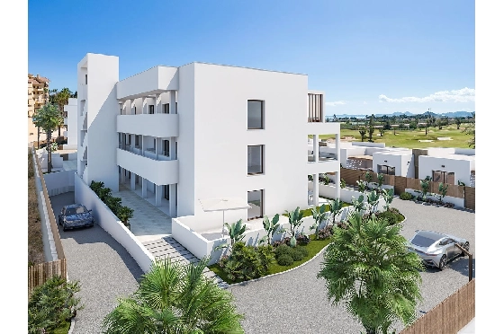 Penthouse Apartment in Los Alcazares zu verkaufen, Wohnfläche 179 m², Zustand Erstbezug, 3 Schlafzimmer, 2 Badezimmer, Pool, ref.: HA-LAN-430-A02-6