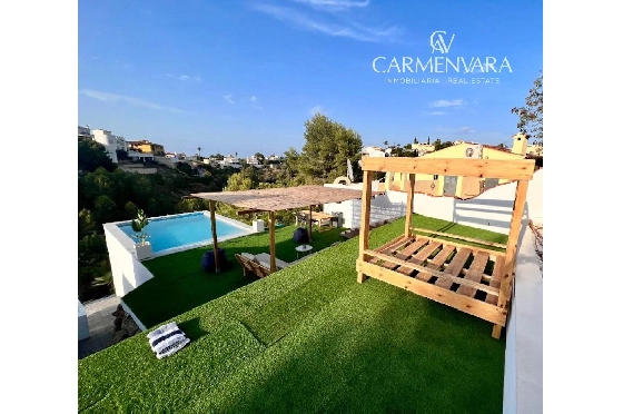 Villa in Denia zu verkaufen, Wohnfläche 125 m², Klimaanlage, Grundstück 800 m², 4 Schlafzimmer, 2 Badezimmer, Pool, ref.: VI-CHA030-18