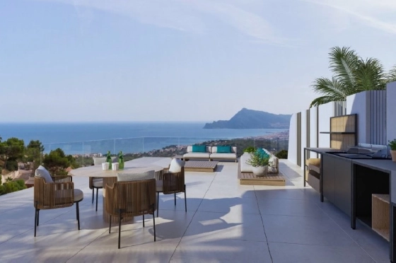 Villa in Altea(Altea Hills) zu verkaufen, Wohnfläche 610 m², Klimaanlage, Grundstück 1302 m², 4 Schlafzimmer, 4 Badezimmer, ref.: BP-3622ALT-3