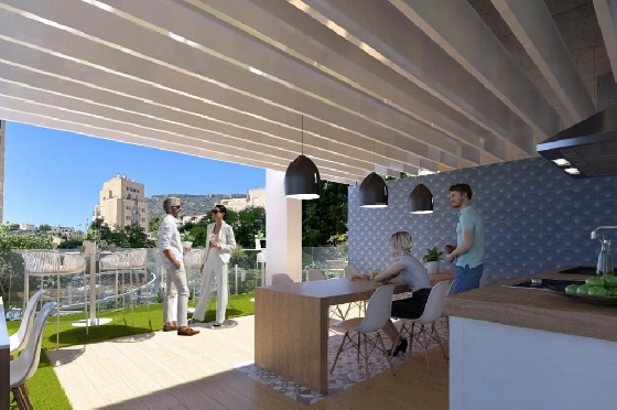 Apartment in Calpe(Manzaneras) zu verkaufen, Wohnfläche 60 m², Klimaanlage, Grundstück 60 m², 2 Schlafzimmer, 2 Badezimmer, ref.: BP-7034CAL-4