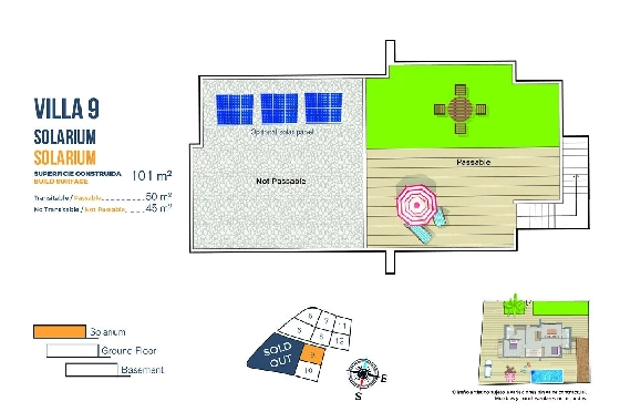 Villa in Finestrat zu verkaufen, Wohnfläche 149 m², Zustand Erstbezug, Grundstück 346 m², 3 Schlafzimmer, 2 Badezimmer, Pool, ref.: HA-FIN-120-E03-36