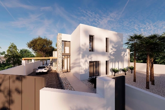 Villa in Moraira(Pinar del Advocat) zu verkaufen, Wohnfläche 268 m², Klimaanlage, Grundstück 800 m², 4 Schlafzimmer, 3 Badezimmer, Pool, ref.: CA-H-1709-AMB-2