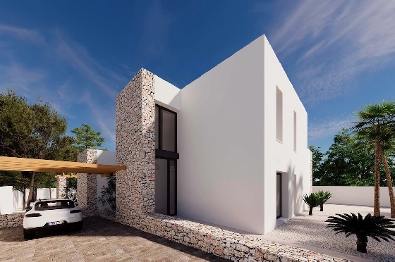 Villa in Moraira(Pinar del Advocat) zu verkaufen, Wohnfläche 268 m², Klimaanlage, Grundstück 800 m², 4 Schlafzimmer, 3 Badezimmer, Pool, ref.: CA-H-1709-AMB-3