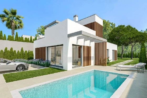 Villa in Cala de Finestrat zu verkaufen, Wohnfläche 207 m², Klimaanlage, 3 Schlafzimmer, 2 Badezimmer, Pool, ref.: BS-83266345-1