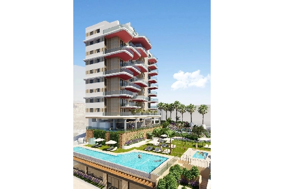 Apartment in Calpe zu verkaufen, Wohnfläche 113 m², Klimaanlage, 2 Schlafzimmer, Pool, ref.: BS-83740128-1