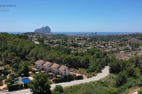 Villa in Calpe zu verkaufen, Wohnfläche 453 m², Baujahr 2023, Klimaanlage, Grundstück 1013 m², 4 Schlafzimmer, 4 Badezimmer, Pool, ref.: MV-2506-7