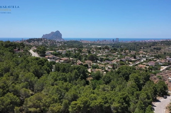 Villa in Calpe zu verkaufen, Wohnfläche 453 m², Baujahr 2023, Klimaanlage, Grundstück 1013 m², 4 Schlafzimmer, 4 Badezimmer, Pool, ref.: MV-2506-8