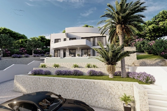 Villa in Altea(Sierra de Altea) zu verkaufen, Wohnfläche 500 m², Klimaanlage, Grundstück 1270 m², 4 Schlafzimmer, 4 Badezimmer, Pool, ref.: CA-H-1718-AMB-16