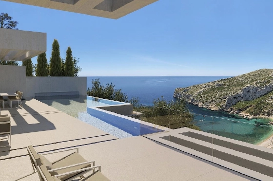 Villa in Javea(Granadella) zu verkaufen, Wohnfläche 461 m², Klimaanlage, Grundstück 925 m², 4 Schlafzimmer, 6 Badezimmer, Pool, ref.: CA-H-1720-AMB-1