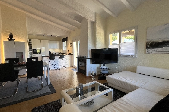 Villa in Denia-La Sella(La Sella ) zur Ferienvermietung, Wohnfläche 111 m², Baujahr 1986, + Zentralheizung, Klimaanlage, Grundstück 495 m², 3 Schlafzimmer, 2 Badezimmer, Pool, ref.: T-0424-13