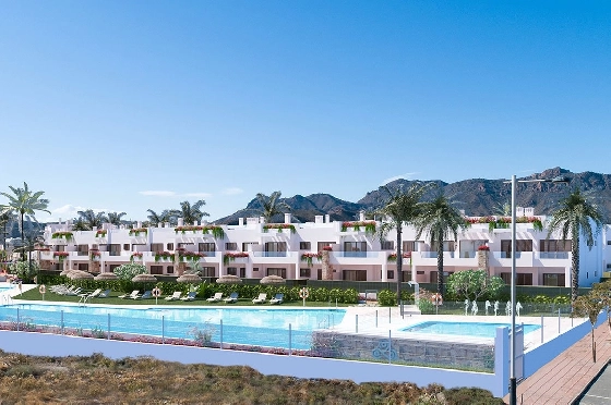 Penthouse Apartment in San Juan de los Terreros zu verkaufen, Wohnfläche 187 m², Zustand Erstbezug, Klimaanlage, 3 Schlafzimmer, 2 Badezimmer, Pool, ref.: HA-STN-145-A04-2