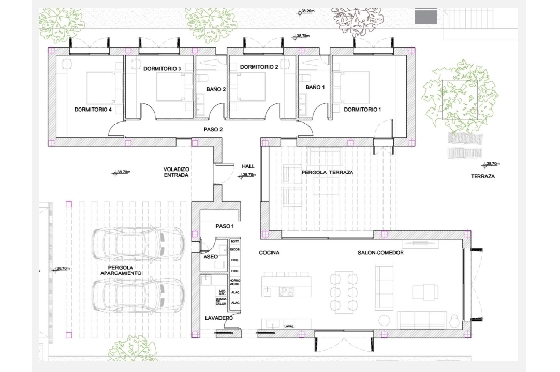 Villa in Moraira(La Sabatera) zu verkaufen, Wohnfläche 213 m², Klimaanlage, Grundstück 971 m², 4 Schlafzimmer, 2 Badezimmer, ref.: BP-4306MOR-7