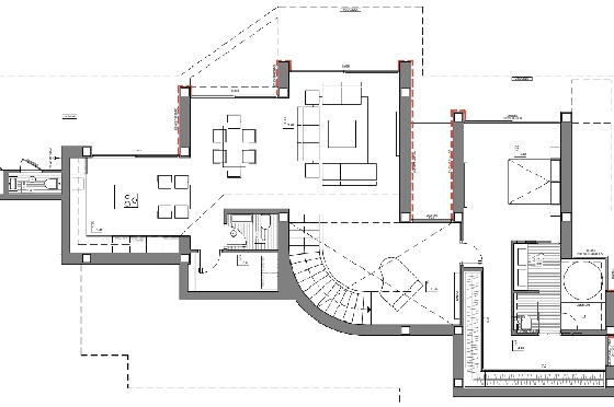 Villa in Benitachell(Cumbre del Sol) zu verkaufen, Wohnfläche 691 m², Grundstück 1168 m², 4 Schlafzimmer, 6 Badezimmer, ref.: BP-4348BELL-24