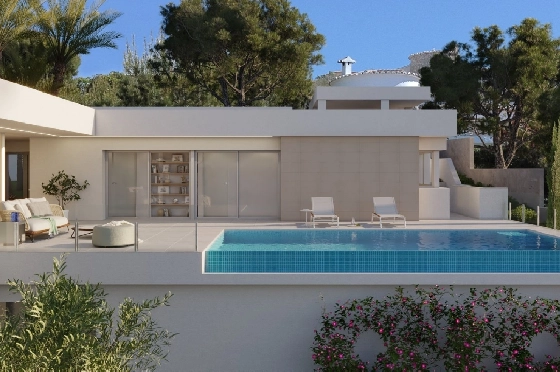 Villa in Cumbre del Sol(Magnolias Design) zu verkaufen, Wohnfläche 142 m², Grundstück 825 m², 3 Schlafzimmer, 3 Badezimmer, Pool, ref.: VA-AM034-8