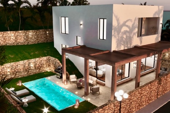 Villa in Alcalali(La Solana Gardens) zu verkaufen, Wohnfläche 239 m², Klimaanlage, Grundstück 300 m², 3 Schlafzimmer, 2 Badezimmer, ref.: BP-4357ALC-9