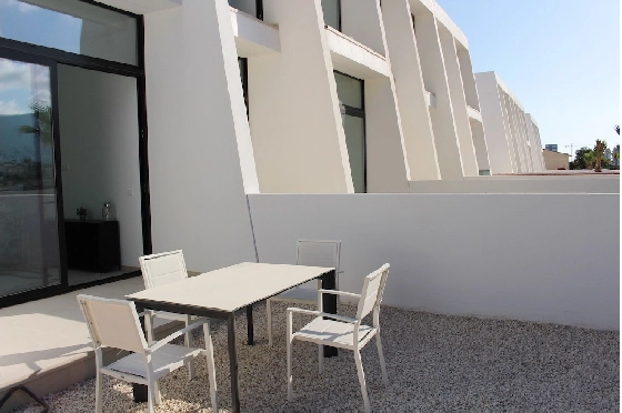 Stadthaus in Calpe(Marisol Park) zu verkaufen, Wohnfläche 106 m², Klimaanlage, Grundstück 138 m², 3 Schlafzimmer, 2 Badezimmer, Pool, ref.: CA-B-1687-AMB-21