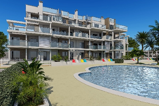 Apartment in Denia zu verkaufen, Wohnfläche 73 m², Baujahr 2025, + KLIMA, 2 Schlafzimmer, 2 Badezimmer, ref.: VP-0124-1