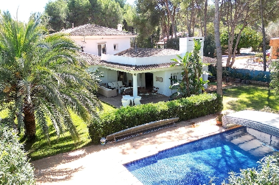 Villa in Denia(Las Rotas) zu verkaufen, Wohnfläche 280 m², Baujahr 1989, Zustand gepflegt, + Zentralheizung, Grundstück 1150 m², 5 Schlafzimmer, 4 Badezimmer, Pool, ref.: SC-T0424-1