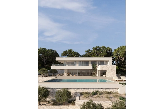 Villa in Moraira(La Sabatera) zu verkaufen, Wohnfläche 311 m², Klimaanlage, Grundstück 977 m², 4 Schlafzimmer, 4 Badezimmer, Pool, ref.: CA-H-1738-AMB-1