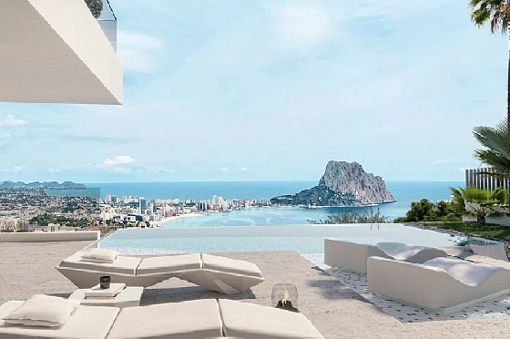 Villa in Calpe(Maryvilla) zu verkaufen, Wohnfläche 428 m², Klimaanlage, Grundstück 637 m², 4 Schlafzimmer, 5 Badezimmer, Pool, ref.: CA-H-1740-AMB-5