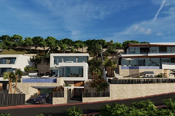 Villa in Calpe(Maryvilla) zu verkaufen, Wohnfläche 489 m², Klimaanlage, Grundstück 770 m², 4 Schlafzimmer, 5 Badezimmer, Pool, ref.: CA-H-1741-AMB-11