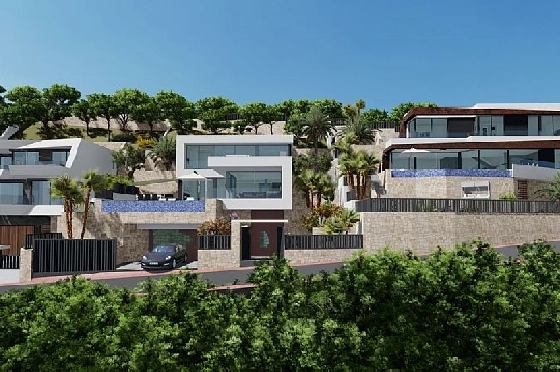 Villa in Calpe(Maryvilla) zu verkaufen, Wohnfläche 489 m², Klimaanlage, Grundstück 770 m², 4 Schlafzimmer, 5 Badezimmer, Pool, ref.: CA-H-1741-AMB-13