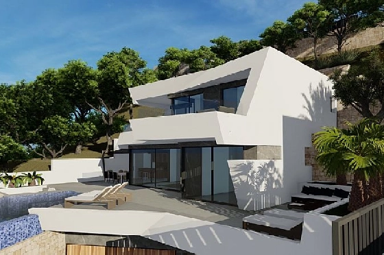 Villa in Calpe(Maryvilla) zu verkaufen, Wohnfläche 489 m², Klimaanlage, Grundstück 770 m², 4 Schlafzimmer, 5 Badezimmer, Pool, ref.: CA-H-1741-AMB-3