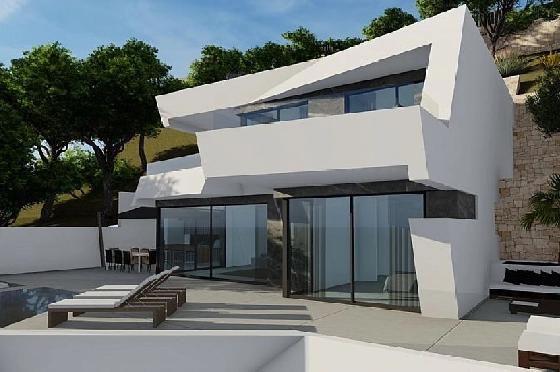 Villa in Calpe(Maryvilla) zu verkaufen, Wohnfläche 489 m², Klimaanlage, Grundstück 770 m², 4 Schlafzimmer, 5 Badezimmer, Pool, ref.: CA-H-1741-AMB-7