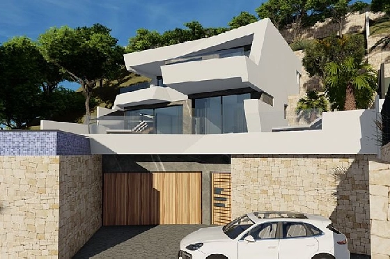 Villa in Calpe(Maryvilla) zu verkaufen, Wohnfläche 489 m², Klimaanlage, Grundstück 770 m², 4 Schlafzimmer, 5 Badezimmer, Pool, ref.: CA-H-1741-AMB-9