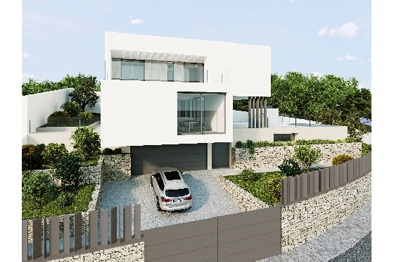 Villa in Moraira(Benimeit) zu verkaufen, Wohnfläche 396 m², Klimaanlage, Grundstück 795 m², 4 Schlafzimmer, 5 Badezimmer, Pool, ref.: CA-H-1749-AMB-5