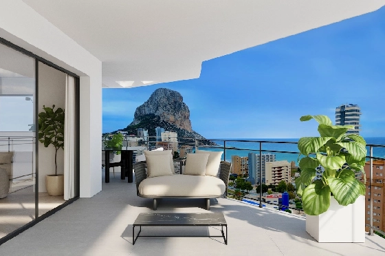 Apartment in Calpe(Calpe Town Centre) zu verkaufen, Wohnfläche 108 m², 2 Schlafzimmer, 2 Badezimmer, Pool, ref.: CA-A-1754-AMB-2