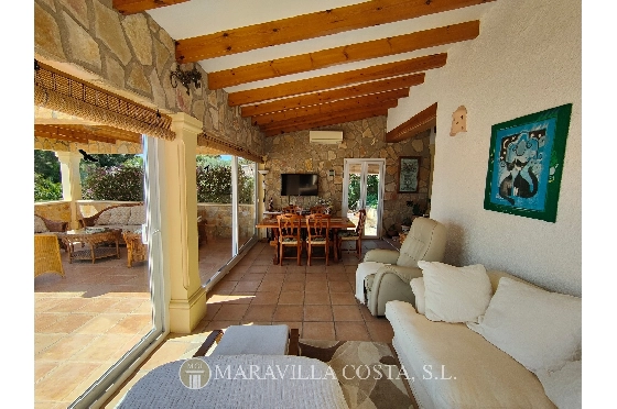 Villa in Javea(Costa Nova) zu verkaufen, Wohnfläche 330 m², Klimaanlage, Grundstück 1610 m², 5 Schlafzimmer, 3 Badezimmer, Pool, ref.: MV-M-2500-13