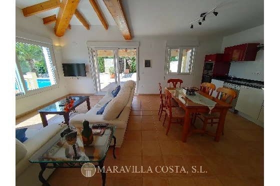 Villa in Javea(Costa Nova) zu verkaufen, Wohnfläche 330 m², Klimaanlage, Grundstück 1610 m², 5 Schlafzimmer, 3 Badezimmer, Pool, ref.: MV-M-2500-31