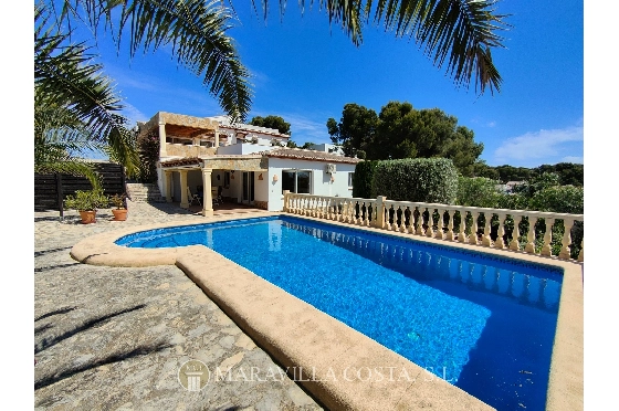 Villa in Javea(Costa Nova) zu verkaufen, Wohnfläche 330 m², Klimaanlage, Grundstück 1610 m², 5 Schlafzimmer, 3 Badezimmer, Pool, ref.: MV-M-2500-42