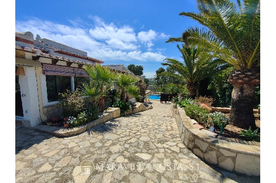 Villa in Javea(Costa Nova) zu verkaufen, Wohnfläche 330 m², Klimaanlage, Grundstück 1610 m², 5 Schlafzimmer, 3 Badezimmer, Pool, ref.: MV-M-2500-45