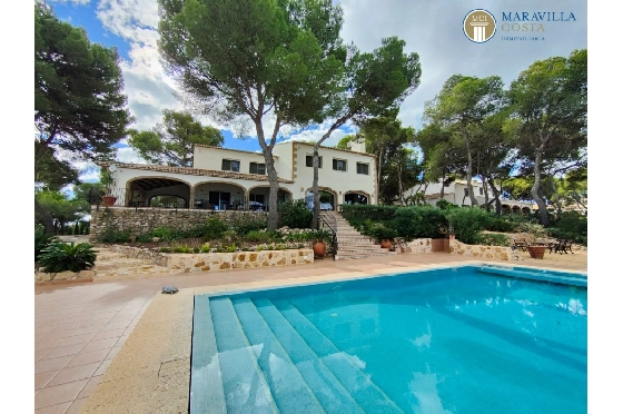 Villa in Javea(Costa Nova) zu verkaufen, Wohnfläche 432 m², + Fussbodenheizung, Klimaanlage, Grundstück 3063 m², 5 Schlafzimmer, 5 Badezimmer, Pool, ref.: MV-M-2507-1