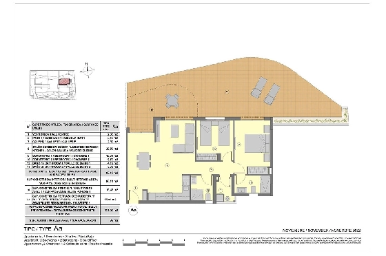 Etagen Apartment in Punta Prima zu verkaufen, Wohnfläche 91 m², Zustand Erstbezug, Klimaanlage, 2 Schlafzimmer, 2 Badezimmer, Pool, ref.: HA-PPN-401-A01-15